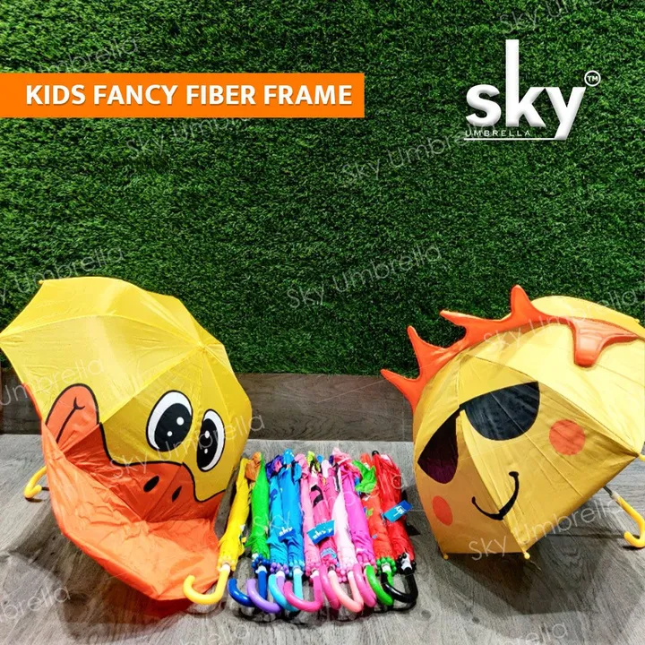 Fancy 3D designs kids umbrella uploaded by business on 8/1/2023