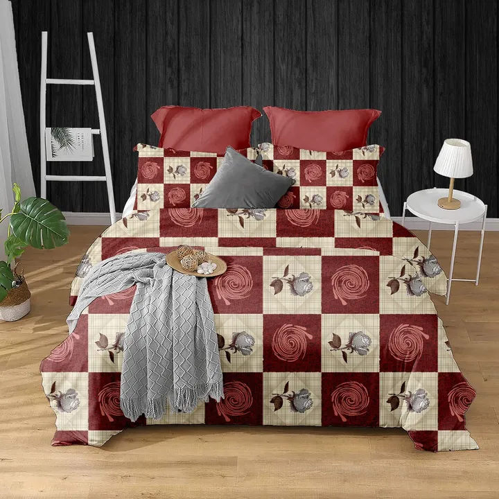 1 Double Bedsheet with 2 pillow cover  uploaded by business on 8/1/2023