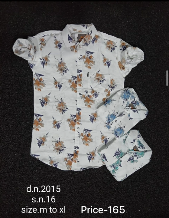 Printed shirts uploaded by business on 8/1/2023
