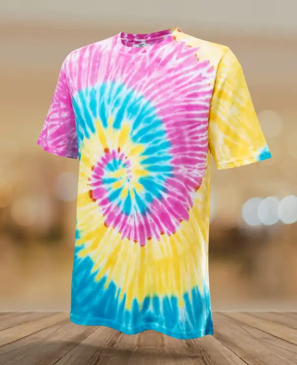 Rainbow color Cotton T shirt uploaded by business on 8/1/2023