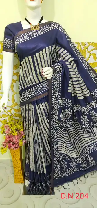 Batik Print Saree uploaded by S Kumar Creations on 8/1/2023