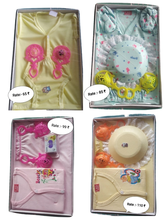 *New_Arrived_ Baby Set* 
------------------------
*:-Box Packing uploaded by RONAK ROYALS on 8/1/2023