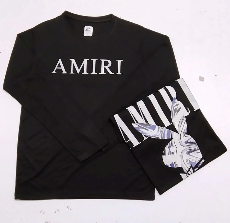 Black full sleeve tshirts  uploaded by Nile Fashion ( India) / +91 - 9872855367 on 8/1/2023
