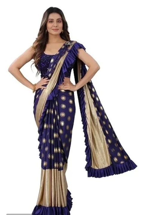 Lycra Foil Print Ruffle Sarees with Velvet Sequin Embroidered Blouse Piece

Lycra Foil Print Ruffle  uploaded by business on 8/1/2023