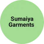 Business logo of Sumaiya garments