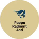 Business logo of Pappu radimnt and Garmnts