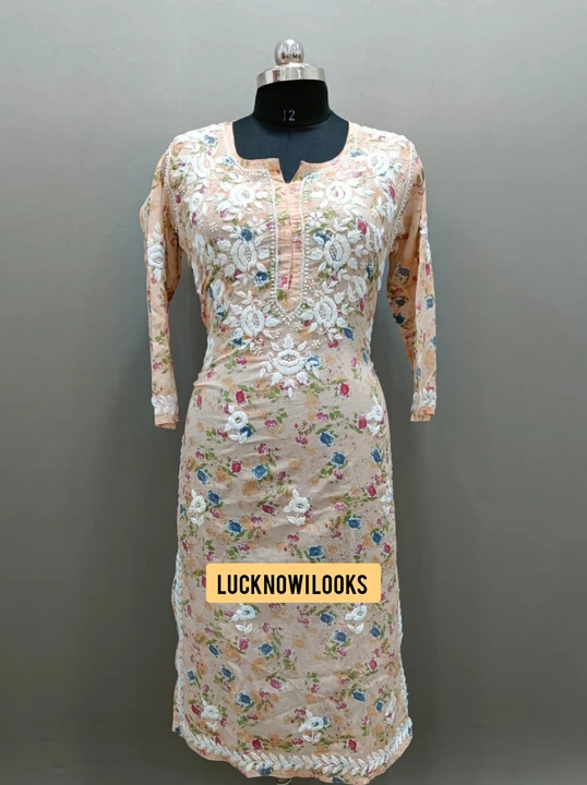 Chikan kurti uploaded by business on 8/1/2023