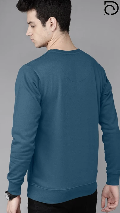 Teal Blue Full Sleeve Cotton Loopknit Sweatshirt  uploaded by Antayul Apparel on 8/1/2023