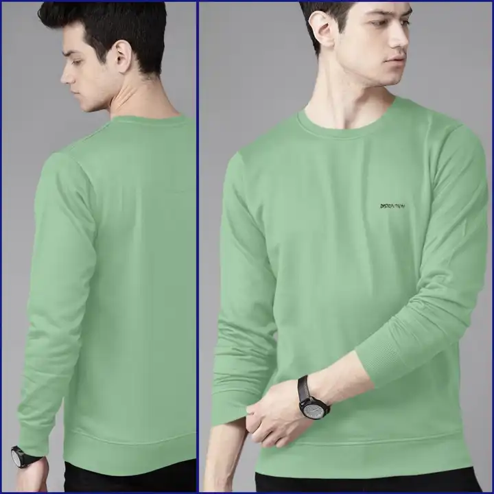 Pista Full Sleeve Cotton Loopknit Sweatshirt  uploaded by business on 8/1/2023
