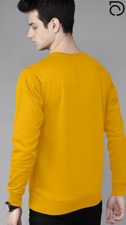 Yellow Full Sleeve Cotton Loopknit Sweatshirt  uploaded by Antayul Apparel on 8/1/2023