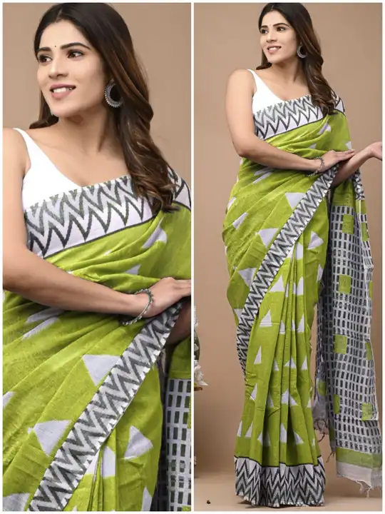 Post image I want 11-50 pieces of Saree at a total order value of 1000. I am looking for Georget Banaras, crape, mulmul cotton. Please send me price if you have this available.