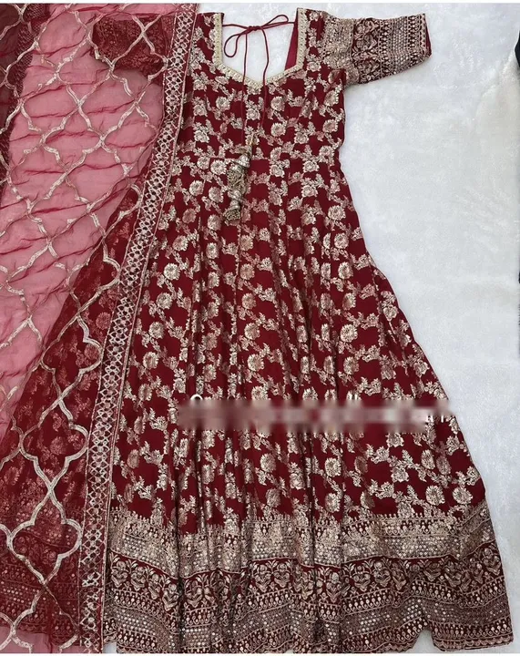 👉👗*Presenting New Design Gown With Dupatt Set New*👗👈

👇(*WW-1007*)👇

👗*FABRIC DETAILS*👗

*👉 uploaded by business on 8/1/2023