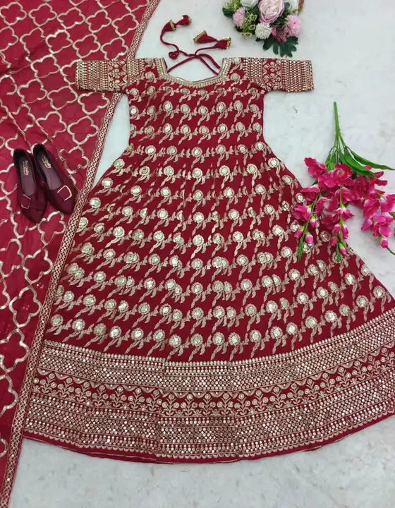 👉👗*Presenting New Design Gown With Dupatt Set New*👗👈

👇(*WW-1007*)👇

👗*FABRIC DETAILS*👗

*👉 uploaded by Fashion Textile  on 8/1/2023