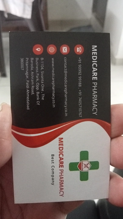 Visiting card store images of Medicare Pharmacy