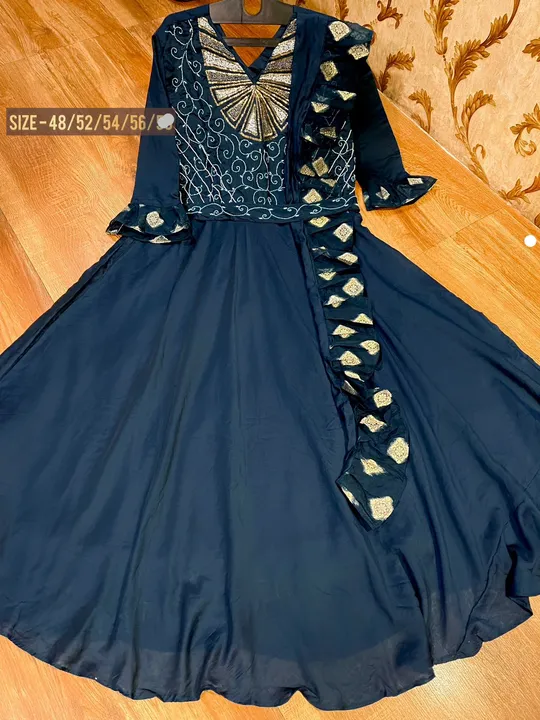 Plus size gown uploaded by Modish zone on 8/1/2023