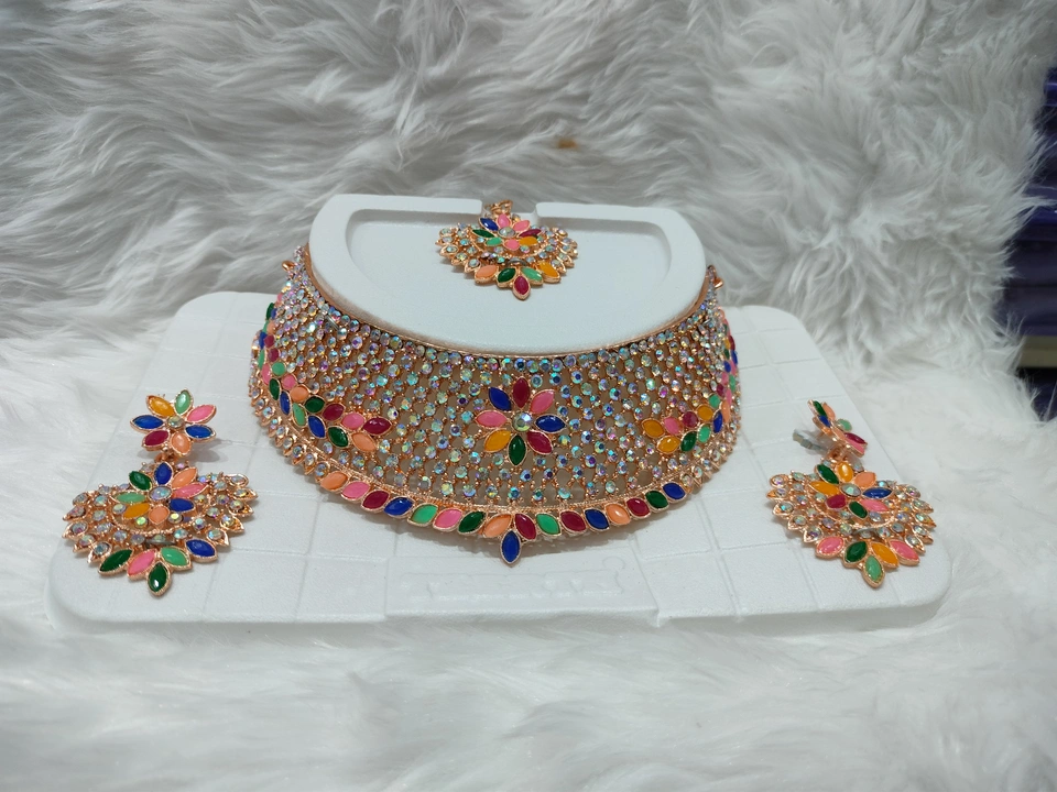 Necklace set uploaded by Real Paras NX on 8/1/2023