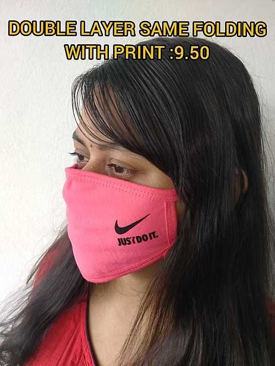 Printed mask uploaded by Shiny Faahion on 7/16/2020