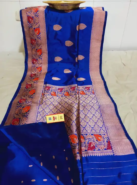Banarasi Pure silk kattan saree handloom products  uploaded by business on 8/1/2023