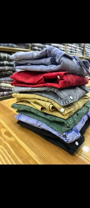Double pocket shirt  uploaded by MUMBAI SHIRTS 📞 on 8/1/2023