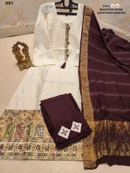 Kurti Dupatta set uploaded by Nisha fabrics on 8/1/2023