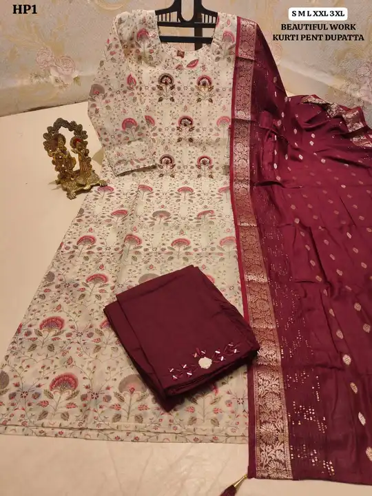 Kurti Dupatta set uploaded by Nisha fabrics on 8/1/2023