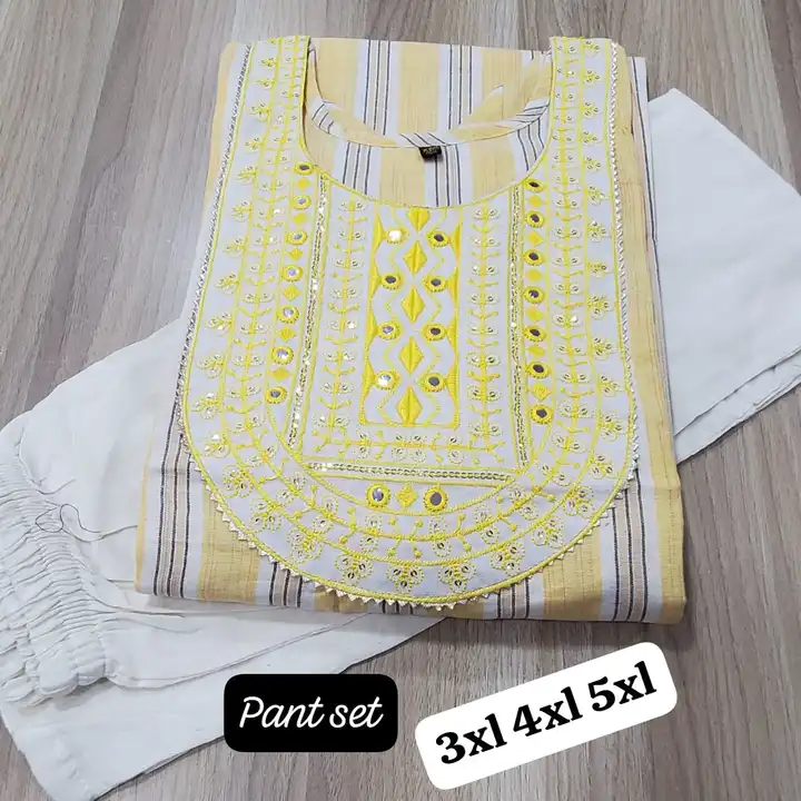Kurti pant  uploaded by Nisha fabrics on 8/1/2023