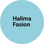 Business logo of Halima Fasion