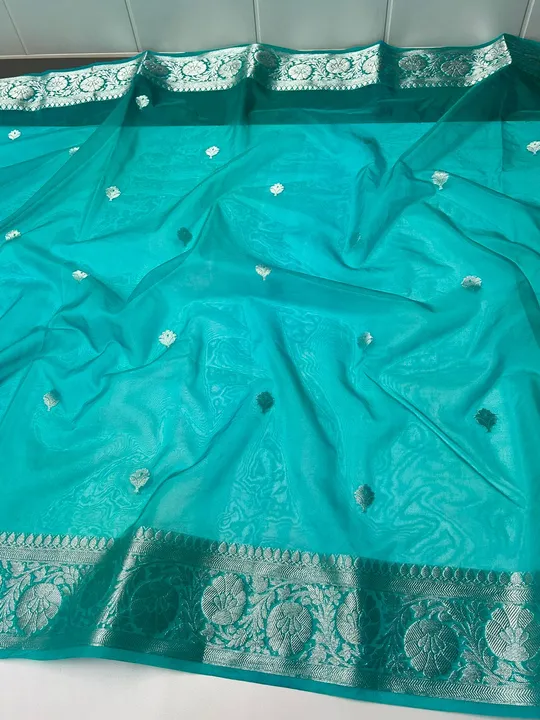 Organza  uploaded by M.S Silk Saree on 8/1/2023