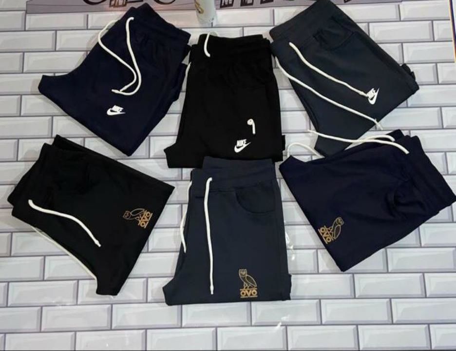 Dryfit lycra 4 way lower, available in to brand,ovo and nike uploaded by business on 3/18/2021