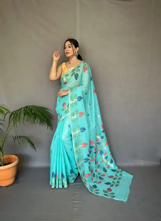 Pure linen by cotton saree with jamdani concept catalogue.

Pure linen and cotton yarn  uploaded by Miss Lifestyle on 8/1/2023