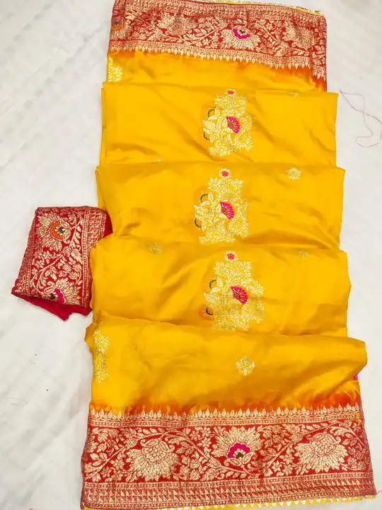 Rasian silk banarasi meena jari uploaded by Deepika Designer Saree on 8/1/2023