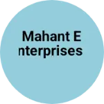 Business logo of Mahant Enterprises