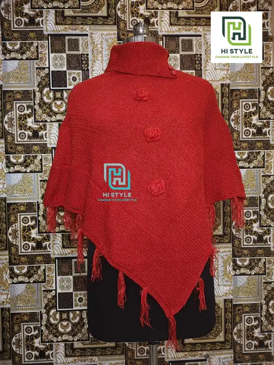 Woolen Poncho  uploaded by Hi Style on 8/1/2023