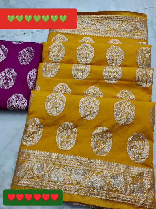 💖💖new Launching💖💖



🥰🥰big sele pure Dhola silk with beautiful rose 🌹 zari waiving saree🥰🥰c uploaded by Gotapatti manufacturer on 8/2/2023