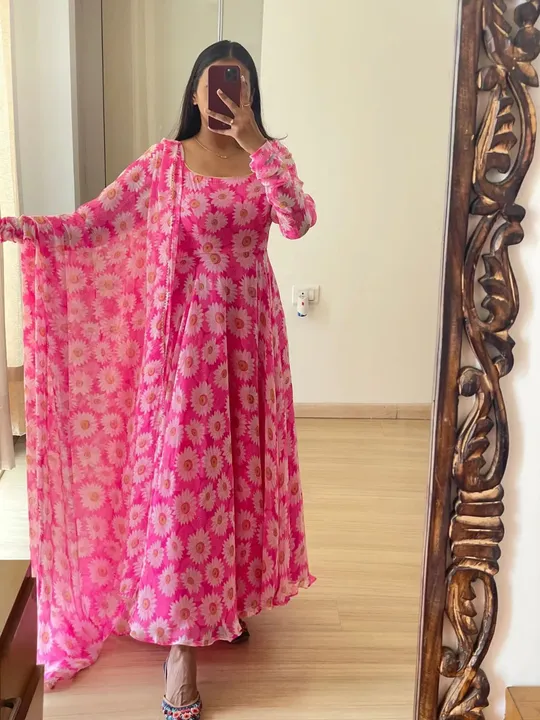 Anarkali gown  uploaded by business on 8/2/2023