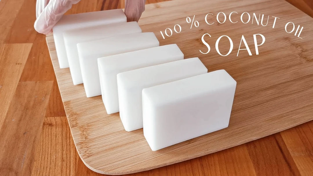 Coconut Oil Soap(100grms) uploaded by Sarveshwaran Products on 8/2/2023