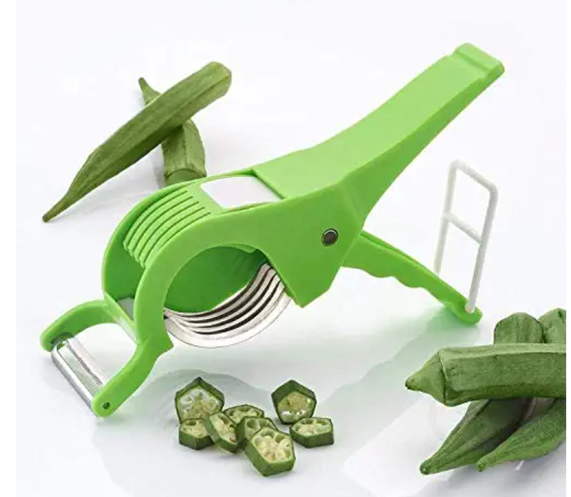 2 in 1 veg cutter , veg cutter with peeler , 2 in 1 Vegetable slicer. uploaded by The Dark Wolf Kitchenware on 8/2/2023