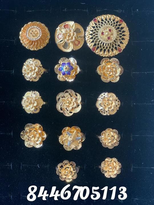 Gold laies ring uploaded by Sagar Jewellers on 3/18/2021