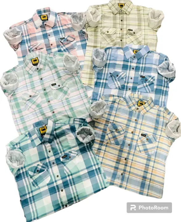 Double Pocket Check Shirts / Cod Available / Starting Price  uploaded by Hindustan Trading Company on 8/2/2023
