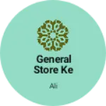 Business logo of General Store ke bare mein bataen