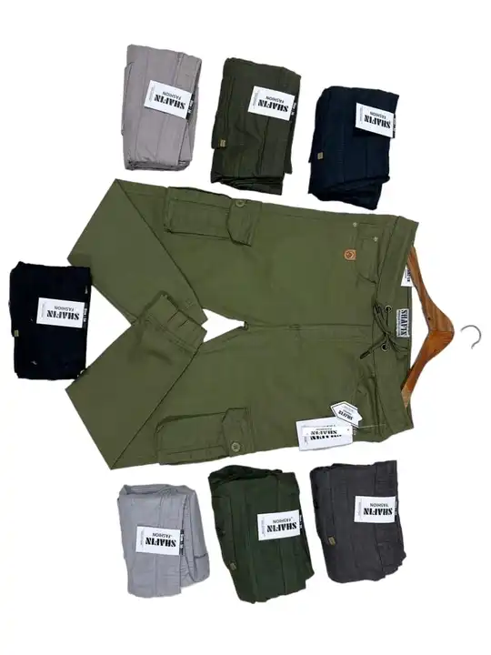 Shafin six pocket joggers cargo top quality  uploaded by UPDRY INTERNATIONAL COMPANY  on 8/2/2023