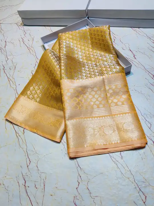 Banarasi brocade zari tanchui silk sarees uploaded by Ms & sons on 8/2/2023