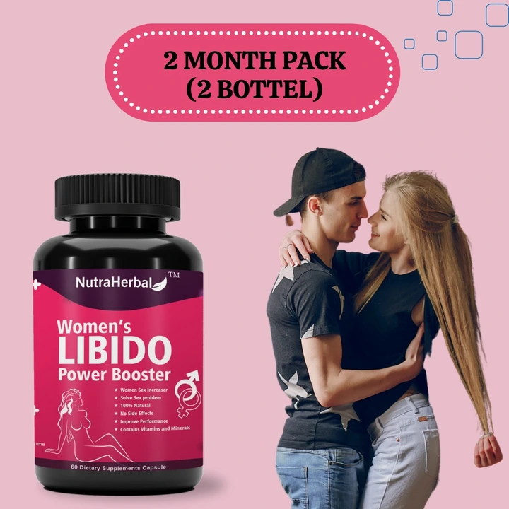 Nutraherbal Women's Libido Power Booster capsules 60 capsules uploaded by Jiya marketing and traders on 8/2/2023