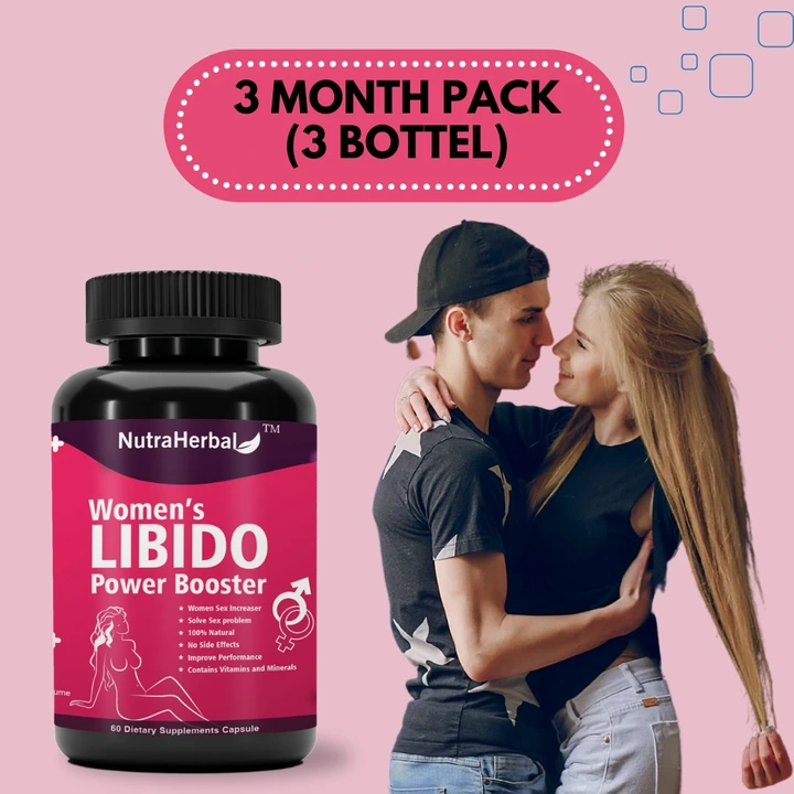 Nutraherbal Women's Libido Power Booster capsules 60 capsules uploaded by Jiya marketing and traders on 8/2/2023
