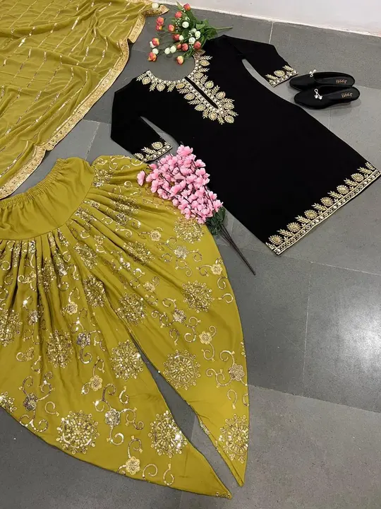 Top dhoti shalwar  uploaded by Taha fashion from surat on 8/2/2023