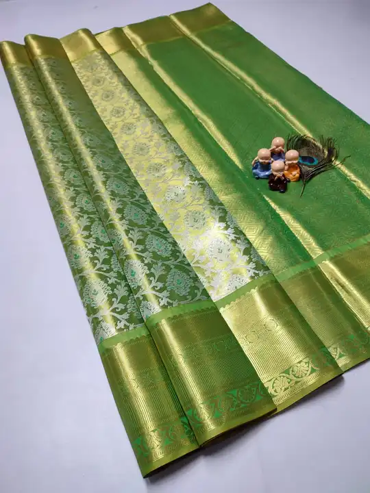 Grand wedding tissue silk saree uploaded by K.S. Fabrics on 8/2/2023