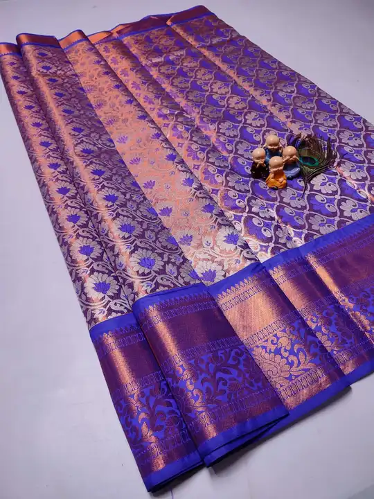 Grand wedding tissue silk saree uploaded by K.S. Fabrics on 8/2/2023