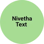 Business logo of Nivetha text