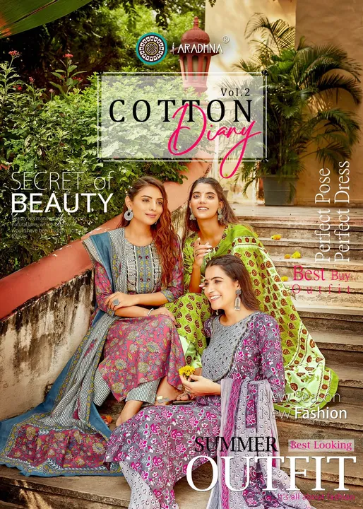 Aradhana Cotton diary 2 uploaded by Vishwam fabrics pvt ltd  on 8/2/2023