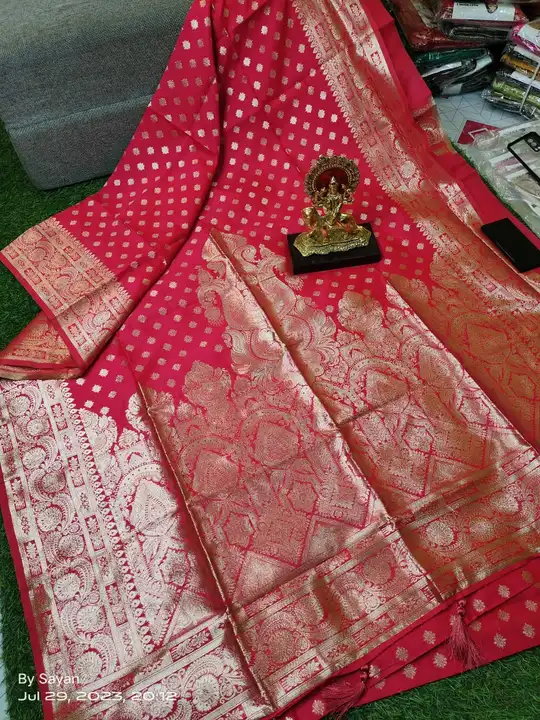Exclusive silk saree with bp  uploaded by Saree Bazzer on 8/2/2023